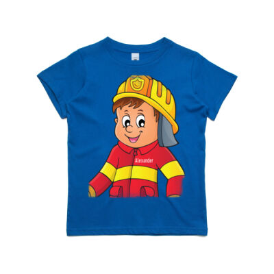 Fire Figher T Shirt Thumbnail